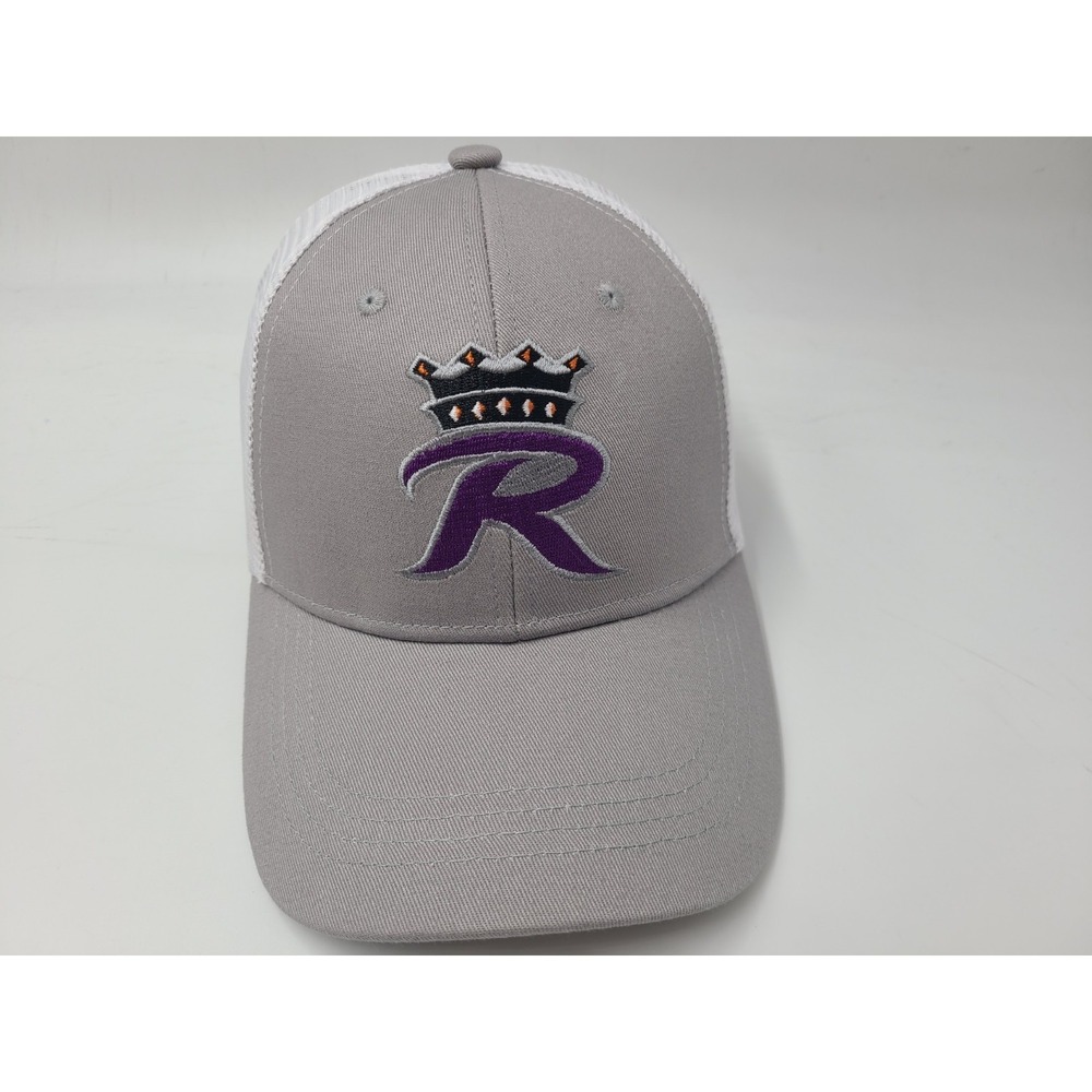 Reading Royals Mesh Trucker Snapback Hat Cap Men Women ECHL Hockey Gray White